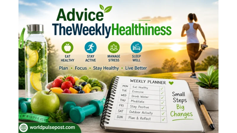 Advice TheWeeklyHealthiness: A Practical Guide to Better Living